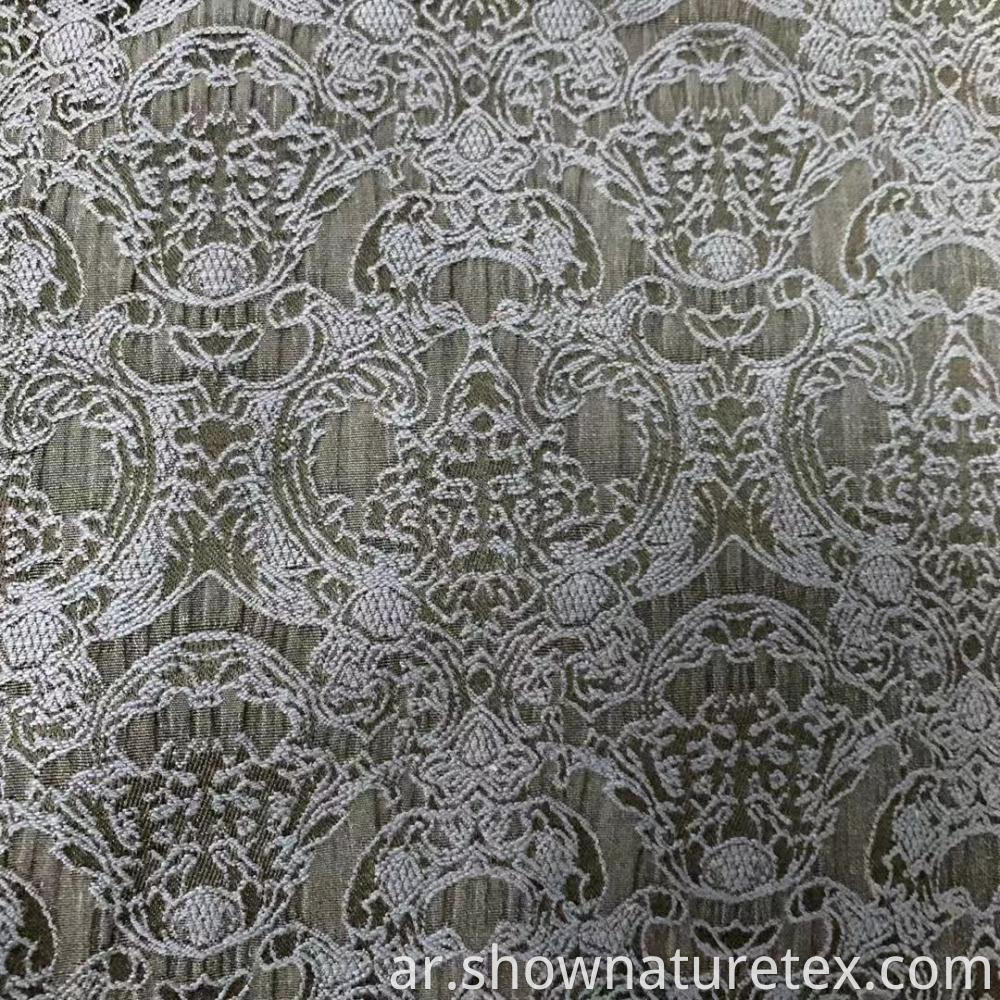 Stretch Cotton Polyester Jacquard Fabric